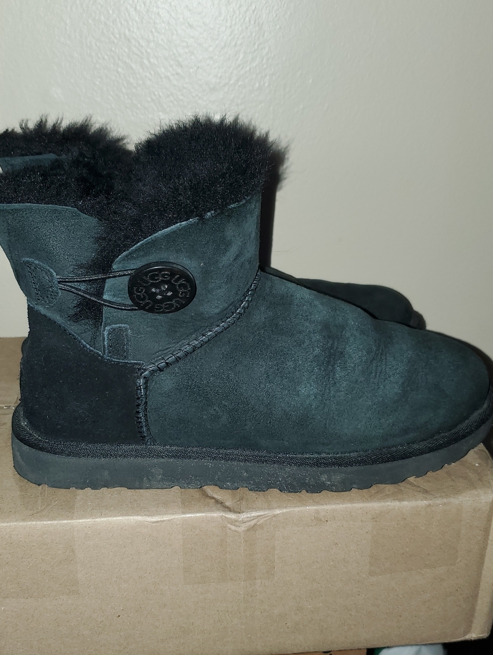 Uggs Mini Bailey Button II boots